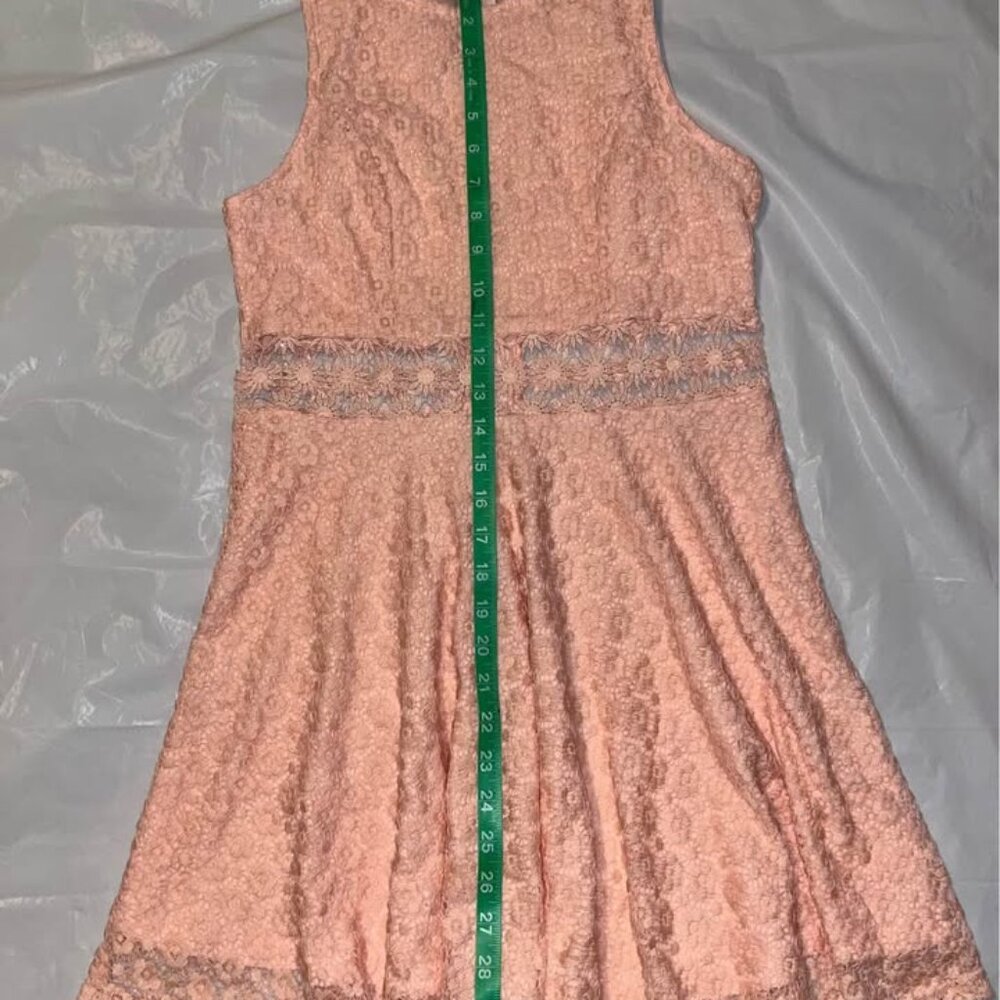 Pink Lace Dress by Iris, Juniors XL - Picture 11 of 12